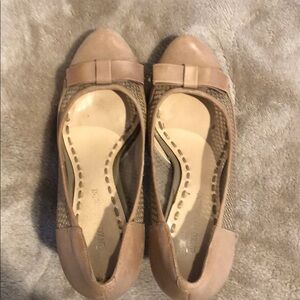 Women's Tan Platform Heels